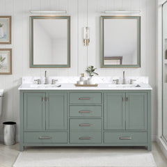 Modero 72 in. Double Sink Bathroom Vanity