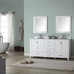 Modero 72 in. Double Sink Bathroom Vanity