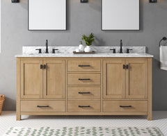 Modero 72 in. Double Sink Bathroom Vanity
