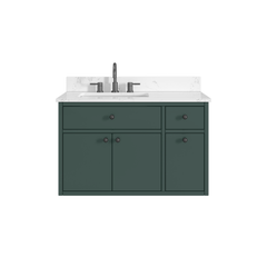 Paisley 36 in. Single Sink Wall-Hung Bathroom Vanity with Optional Base