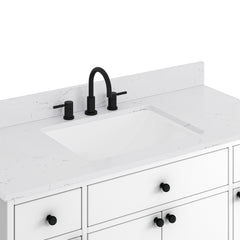 Paisley 48 in. Single Sink Wall-Hung Bathroom Vanity with Optional Base