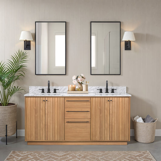 Parker 72 in. Double Sink Bathroom Vanity