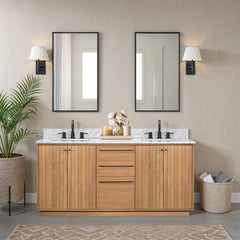 Parker 72 in. Double Sink Bathroom Vanity
