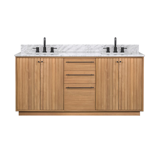 Parker 72 in. Double Sink Bathroom Vanity