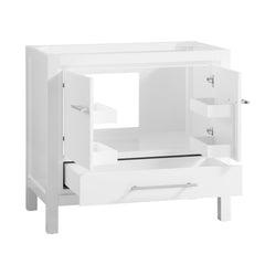 Riley 36 in. Single Sink Bathroom Vanity with Top