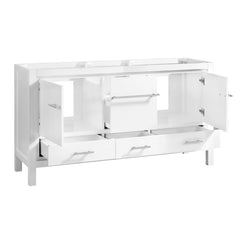 Riley 60 in. Double Sink Bathroom Vanity with Top