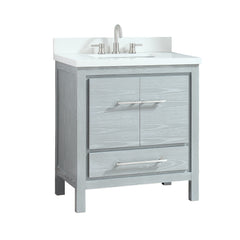 Riley 30 in. Single Sink Bathroom Vanity with Top