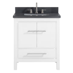 Riley 30 in. Single Sink Bathroom Vanity with Top