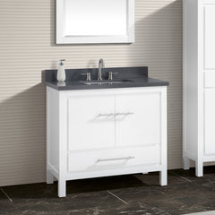Riley 36 in. Single Sink Bathroom Vanity with Top