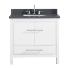 Riley 36 in. Single Sink Bathroom Vanity with Top