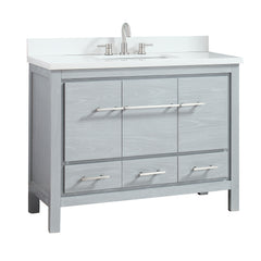 Riley 42 in. Single Sink Bathroom Vanity with Top