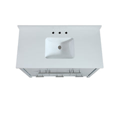 Riley 42 in. Single Sink Bathroom Vanity with Top