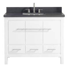 Riley 42 in. Single Sink Bathroom Vanity with Top