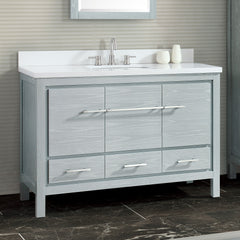 Riley 49 in. Single Sink Bathroom Vanity with Top
