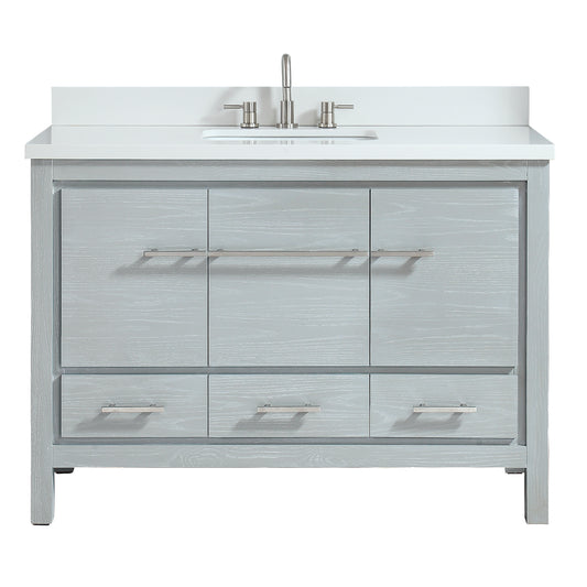Riley 49 in. Single Sink Bathroom Vanity with Top