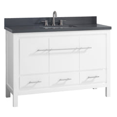 Riley 49 in. Single Sink Bathroom Vanity with Top