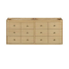 Serena 60 in. Double Sink Bathroom Vanity with Dual Mount Option