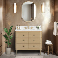 Serena 36 in. Single Sink Bathroom Vanity with Dual Mount Option