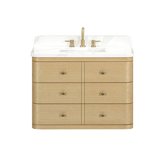 Serena 36 in. Single Sink Bathroom Vanity with Dual Mount Option