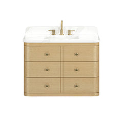 Serena 36 in. Single Sink Bathroom Vanity with Dual Mount Option