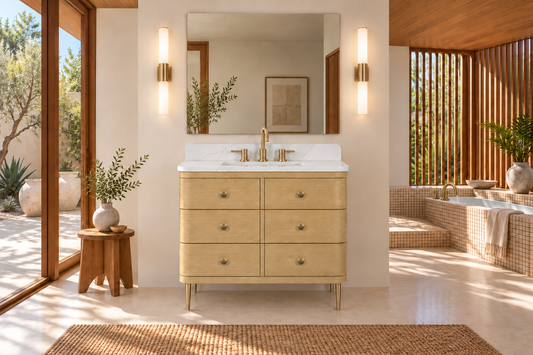 Serena 36 in. Single Sink Bathroom Vanity with Dual Mount Option