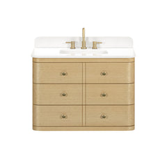 Serena 36 in. Single Sink Bathroom Vanity with Dual Mount Option