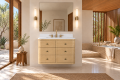 Serena 36 in. Single Sink Bathroom Vanity with Dual Mount Option