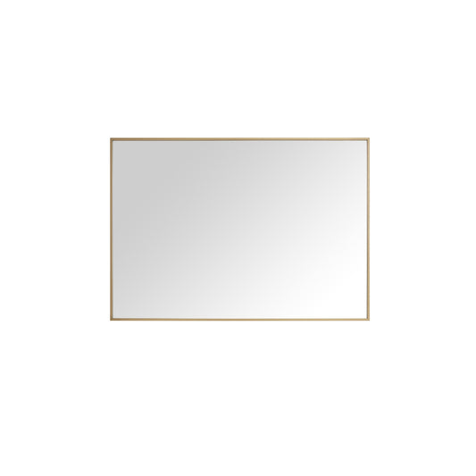 Sonoma 39 in. Bathroom Mirror with Stainless Steel Metal Frame