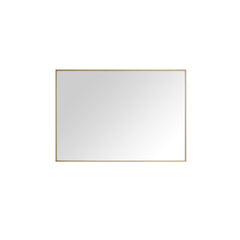 Sonoma 39 in. Bathroom Mirror with Stainless Steel Metal Frame
