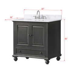 Thompson 36 in. Single Sink Bathroom Vanity