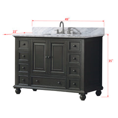 Thompson 48 in. Single Sink Bathroom Vanity