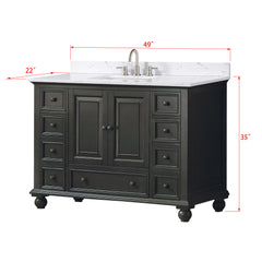 Thompson 48 in. Single Sink Bathroom Vanity