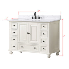 Thompson 48 in. Single Sink Bathroom Vanity