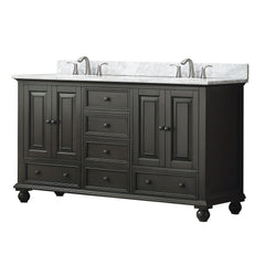 Thompson 60 in. Double Sink Bathroom Vanity