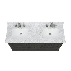 Thompson 60 in. Double Sink Bathroom Vanity