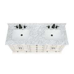 Thompson 60 in. Double Sink Bathroom Vanity