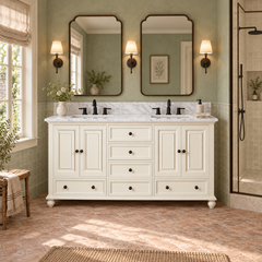 Thompson 60 in. Double Sink Bathroom Vanity
