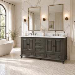 Thompson 60 in. Double Sink Bathroom Vanity