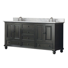 Thompson 72 in. Double Sink Bathroom Vanity
