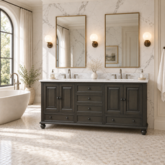 Thompson 72 in. Double Sink Bathroom Vanity