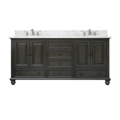 Thompson 72 in. Double Sink Bathroom Vanity