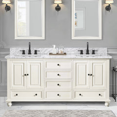 Thompson 72 in. Double Sink Bathroom Vanity