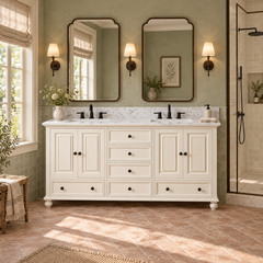 Thompson 72 in. Double Sink Bathroom Vanity
