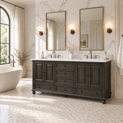 Thompson 72 in. Double Sink Bathroom Vanity