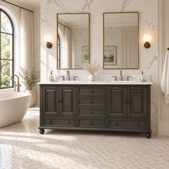 Thompson 72 in. Double Sink Bathroom Vanity