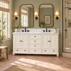 Thompson 72 in. Double Sink Bathroom Vanity