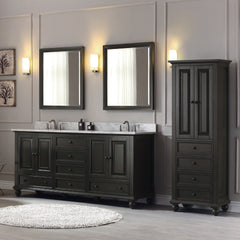 Thompson 72 in. Double Sink Bathroom Vanity