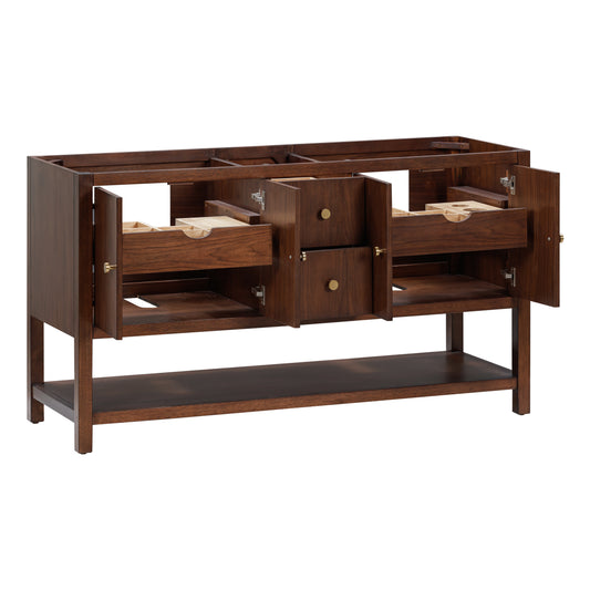 Zoe 60 in. Double Sink Bathroom Vanity