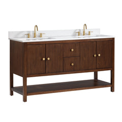 Zoe 60 in. Double Sink Bathroom Vanity