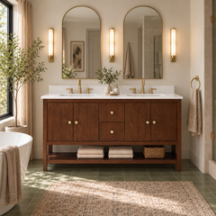 Zoe 60 in. Double Sink Bathroom Vanity